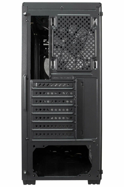 Распродажа! Корпус ATX Б_БП 1STPLAYER FIRE DANCING V4-G (USB, Audio, 4x120mm LED, черный)[V4-G-4F1](мятая упаковка)