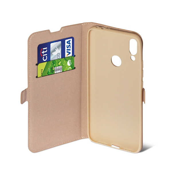 Чехол-книжка для Xiaomi Redmi 7 DF xiFlip-43 золотой