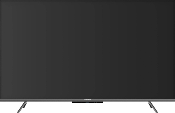Телевизор QLED Skyworth 55" 55Q66H Google TV Frameless черный/серебристый 4K Ultra HD 60Hz DVB-T DVB-T2 DVB-C DVB-S DVB-S2 USB WiFi Smart TV