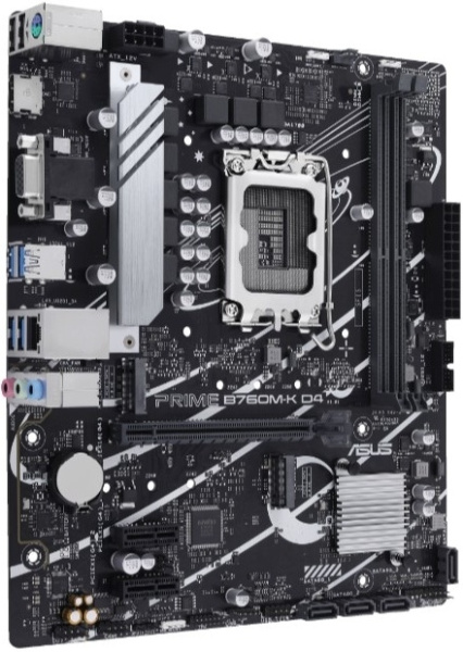 Мат.плата S1700 B760 Asus PRIME B760M-K D4 (mATX,2xDDR4,2M.2,PCI-E16,2PCI-E,HDMI,VGA,PC5333)