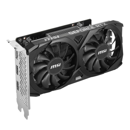 Видеокарта/ VGA MSI NVIDIA GeForce RTX 3050 VENTUS 2X E 6G OC 6GB, GDDR6/96-bit, PCIe 4.0, 2xHDMI 2.1, 1xDP, 2.1-slot
