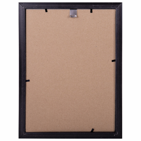 Фоторамка А4 BRAUBERG 21х30см. пластик "Hit 3" темный орех (390985) 