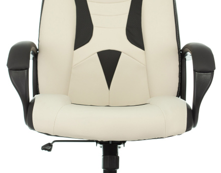 Кресло игровое Zombie 8 белый/черный эко.кожа крестовина пластик ZOMBIE 8 WHITE / 1583543