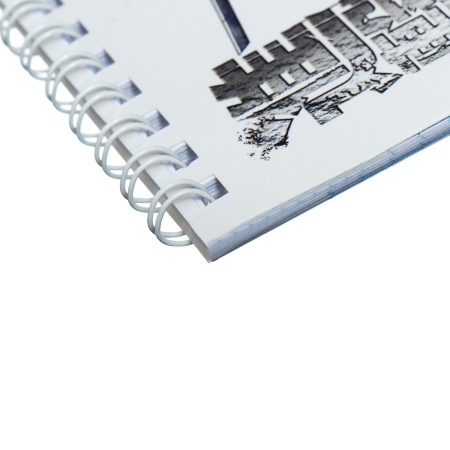 Блокнот Hatber А6 40л. "Атака Титанов. Сезон 1-3" на гребне (40Б6В1гр)