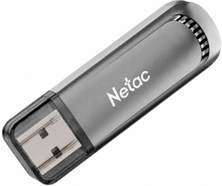 Флеш-накопитель USB3.2 32Gb Netac UA61B (NT03UA61B-032G-32GM) серый с колпачком