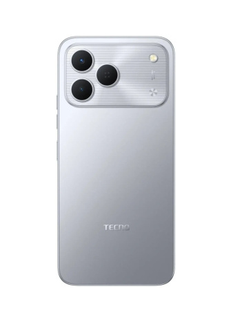 Смартфон Tecno SPARK 50 6Гб 128Гб Титановый 6.78", IPS, 1576*720, 2*2+6*1.7ГГц, 50Мп, 8Мп, 4G, NFC, 7000мАч, And 16
