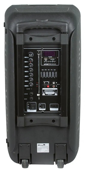 Портативная колонка ELTRONIC 20-14 DANCE BOX 300 динамик 10" 2шт. 120Вт, Bluetooth, TWS, FM, USB,  m