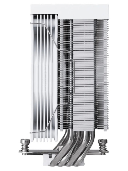 Кулер S115х/1200/1700/1851/AMx 1STPLAYER FROST BITE FB12-4 White (210W/120mm/800-2300rpm/без подсветки/4 тепловые трубки/белый)[FB12-4-WH]