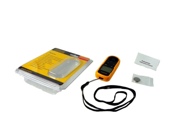 Анемометр S-line GM-816, 30м/с(5%), -10..45C, CR2032