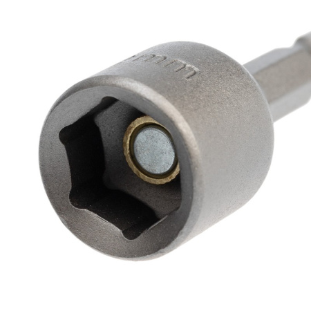 Ключ-насадка 12мм l=48мм магнитная (под патрон 1/4" Hex) Rexant