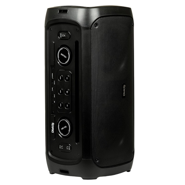 Портативная колонка Dialog AO-250 60вт. Bluetooth, FM, USB, SD, LED, караоке с микрофоном