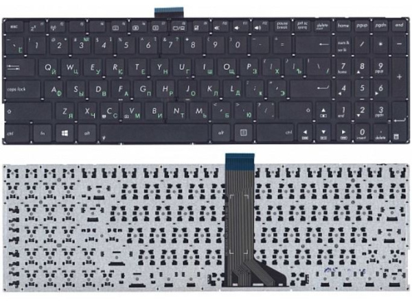 Клавиатура Asus K555 X555 чёрный