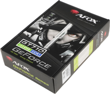 Видеокарта GeForce GT710 Afox 1Гб DDR3,64bit,DVI,HDMI,SVGA,LP, пассивная (AF710-1024D3L5) ret