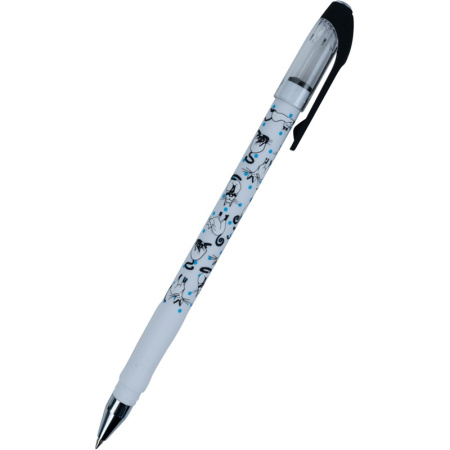 Ручка шариковая AXENT "Hearts-2" 0,5мм, синяя (AB1049-23-A)