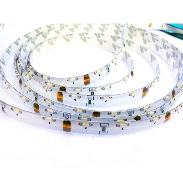 лента светодиодная торцевая 12в, 335, 60шт/м, 4.8вт/м, красный, IP68