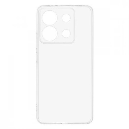 Чехол силиконовый для Xiaomi Redmi Note 13 Pro (5G)/Poco X6 (5G) DF xiCase-107 прозрачный