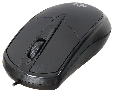 Мышь USB Oklick 125M оптическая, 800dpi, кабель 1.5м, Black