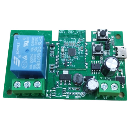 Умное реле WiFi Sonoff DC 12V (7..32в), eWeLink, 10а