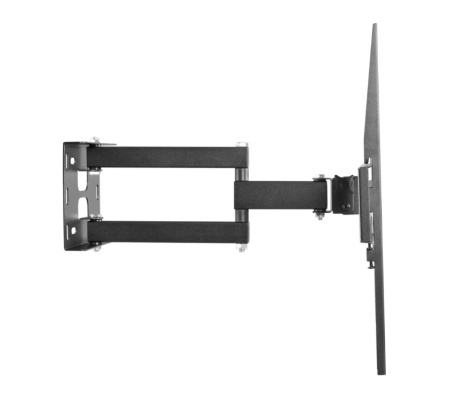 Кронштейн ITECHmount  PTRB-4ES черный настенный,для тв,32-55",до 35кг,от стены 105-429 мм,с выносом, с функцией наклона -18°~ +5°,и поворота 180° VESA