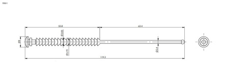Крепление для вентилятора Ruichi FMM-1