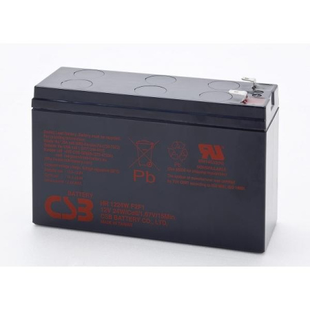 Аккумулятор CSB HR1224W,F2,F1,12V,5Ah (в94/д151/ш51)