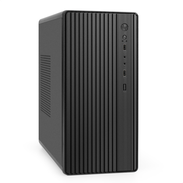 Корпус mATX Б_БП ExeGate BAA-503 (USB2.0*2,Audio,черный)[EX299007RUS]