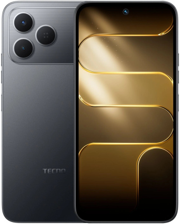 Смартфон Tecno SPARK 50 4Гб 128Гб Чернильно-черный 6.78", IPS, 1576*720, 2*2+6*1.7ГГц, 50Мп, 8Мп, 4G, NFC, 7000мАч, And 16