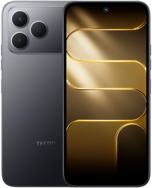 Смартфон Tecno SPARK 50 4Гб 128Гб Чернильно-черный 6.78", IPS, 1576*720, 2*2+6*1.7ГГц, 50Мп, 8Мп, 4G, NFC, 7000мАч, And 16