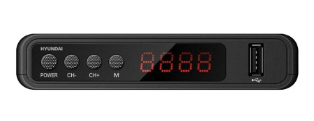 Цифровая приставка DVB-T2 Hyundai H-DVB520 черный
