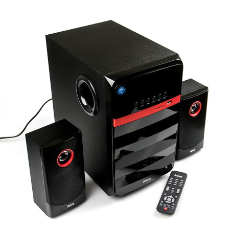 Актив.колонки 2.1 Dialog Progressive AP-240B 70Вт, Bluetooth, USB/SD, питание от сети, Black