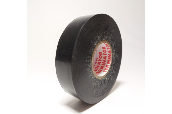 Изолента Terminator ICA8P, 19*0.22мм, рулон 20м, черная, всепогодная, суперпрочная, огнеупорная