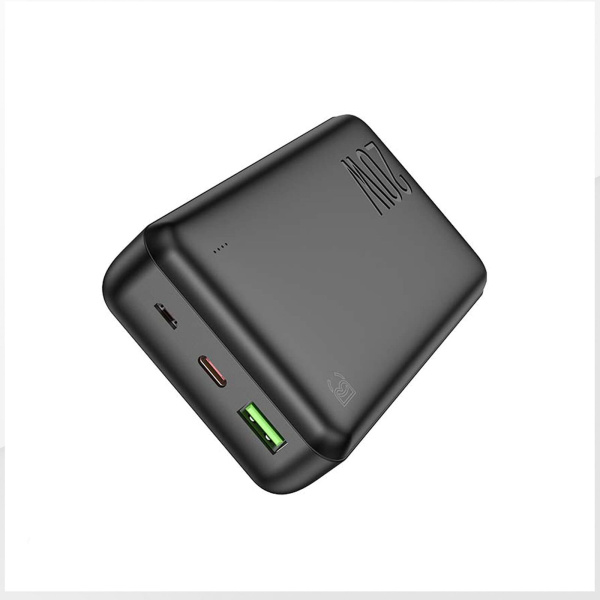 Аккумулятор внешний (Power Bank) BC 20PB87 20000mAh (5V 3A USB QC PD) черный