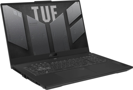 Ноутбук Asus TUF Gaming A16 FA607NUQ-WS73 Ryzen 7 170 16Gb SSD512Gb NVIDIA GeForce RTX4050 6Gb 16" IPS WUXGA (1920x1200) Windows 11 Home Multi Language grey WiFi BT Cam (90NR0QF3-M00CF0)