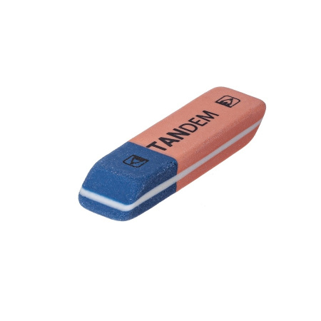 Ластик Hatber "Tandem Bright" 42x14x8мм ER_058799