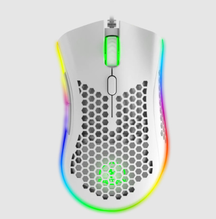 Игровой набор Jet.A Panteon GS800 (механическая клавиатура + прогр. ультралёгкая мышь) Белый