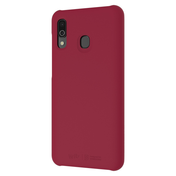 Накладка для Samsung Galaxy A30 WITS GP-FPA305WSBXW бордовая