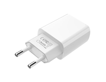 Зарядное_устройство - USB_2.1A + кабель Type-C BOROFONE BA20A белый