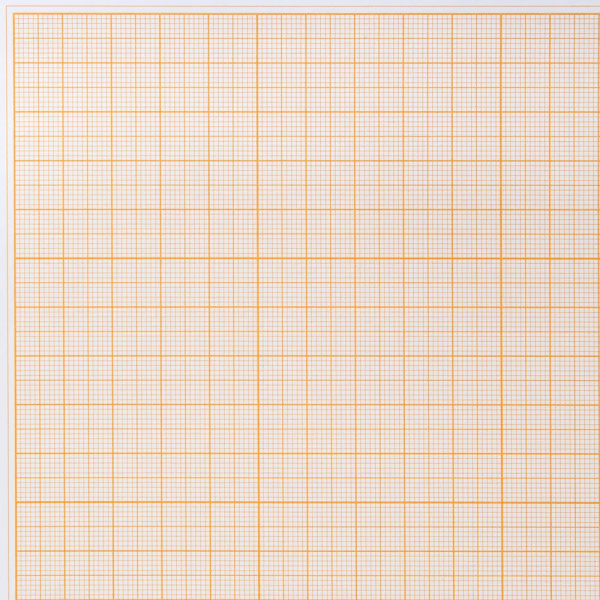 Бумага масштабно-координатная А4 10л., оранжевая STAFF (113484)