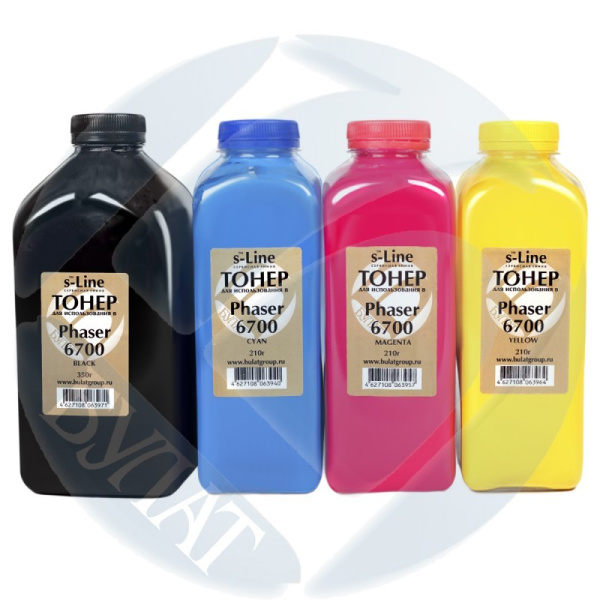 Тонер Kyocera FS-C5400/ECOSYS P7035 банка 200г TK-570 Y БУЛАТ s-Line