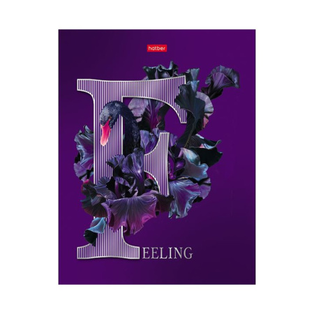 Бизнес-блокнот Hatber А5 80л. "Beautiful birds", 5-ти цветный блок, 80ББ5лофлВ1_20565 Бизнес-блокнот Hatber А5 80л. "Beautiful birds", 5-ти цветный блок, 80ББ5лофлВ1_20565