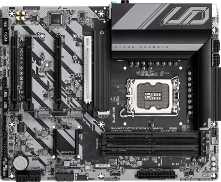 Материнская плата Gigabyte Z890 UD WIFI6E Soc-1851 Intel Z890 4xDDR5 ATX AC`97 8ch(7.1) 2.5Gg RAID+DP