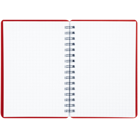 Записная книжка А6 60л. "Base" красная обложка BG ЗК6гр60_пл 62090