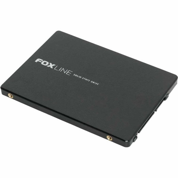 Твердотельный накопитель/ Foxline SSD X5ST, 960GB, 2.5" 7mm, SATA3, 3D TLC, R/W 500/450MB/s, IOPs 60 000/70 000, TBW 600, DWPD 0.9 (2 года)