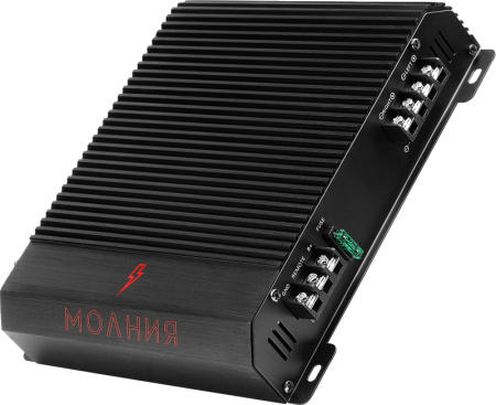 Усилитель авто-й УРАЛ МОЛНИЯ МЛ 2.60 2*60Вт/2-1 канал/4-2 Ом/High-pass/Low-pass