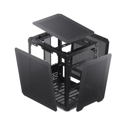 Корпус mATX Б_БП JONSBO C6 Handle Black (USB3.0, USB Type-C, Audio,черный)[C6 Handle Black]