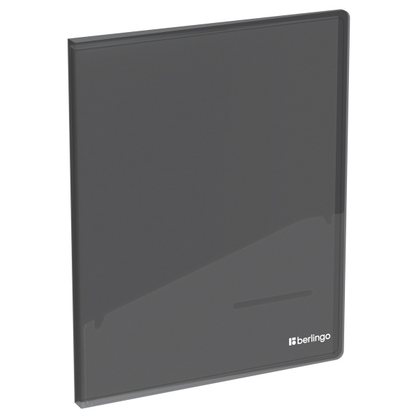 Папка с 20 вкл. BERLINGO "No Secret" 17мм. 700мкм, полупрозрачная, черный (DB4_20993)