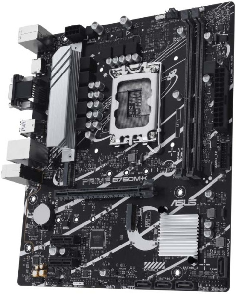 Мат.плата S1700 B760 Asus PRIME B760M-K (mATX,2xDDR5,2M.2,PCI-E16,2PCI-E,HDMI,VGA,PC8000)