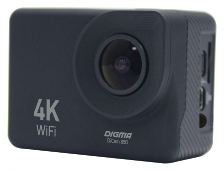 Экшн-камера Digma DiCam 850 черный