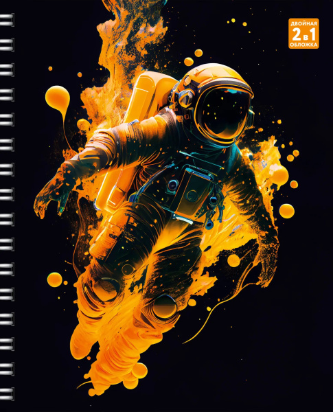 Тетрадь 96л. кл. "Космос" гребень Эксмо ТСЛ968857