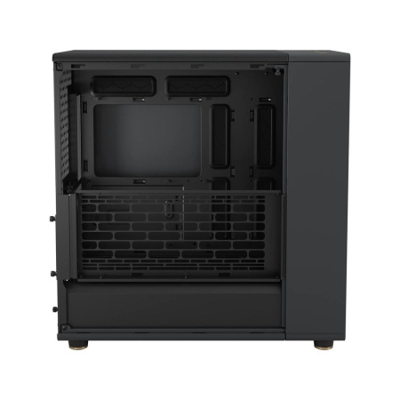 Корпус без блока питания/ Case Fractal Design North XL, Full-Tower, 3x140mm, 2xUSB-A 3.0 + 1xUSB 3.2 Type-C E-ATX, ATX, mATX, mITX Wood panel Charcoal Black